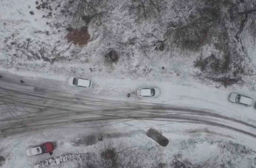 Balıkesir kar hasretini dağlarda dindirdi 