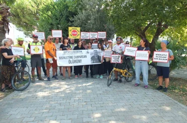 Balıkesir’de kaza kurbanı Serkan Kadıoğlu için eylem düzenlendi 