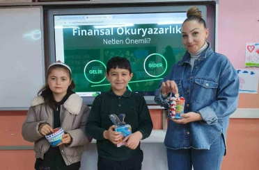 Balıkesir’de öğrencilere ilk ders "Finansal Okuryazarlık" 