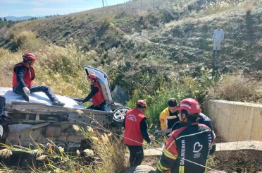 Balıkesir’de trafik kazası: 1 yaralı