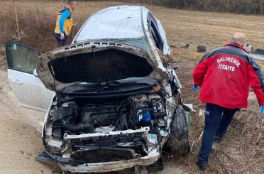 Balıkesir’de trafik kazası: 2 yaralı 