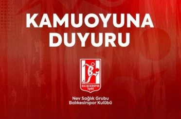 Balıkesirspor’da olağanüstü genel kurul tarihi belli oldu 