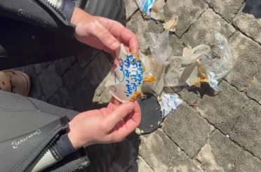 Baraj dibini temizlerken neye uğradıklarını şaşırdılar 