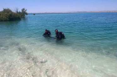 Baraj gölüne giren çocuk boğuldu 