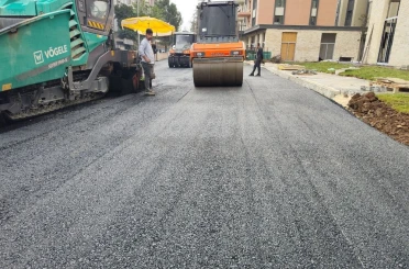 Barbaros Hayrettin ve Siteler Mahallelerinde asfalt çalışmaları sürüyor 