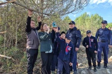 Bartın’da 3 bin 500 adet fidan dikildi 