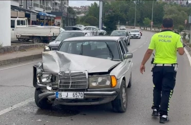 Bartın’da trafik kazası: 2 yaralı 