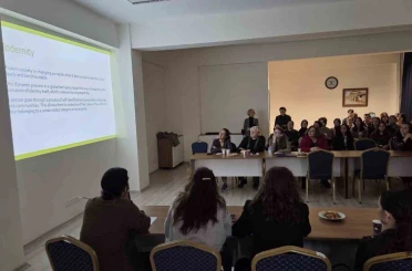 BARÜ’de Ukrayna Lviv Ivan Franko Ulusal Üniversitesi iş birliğinde uluslararası panel düzenlendi 