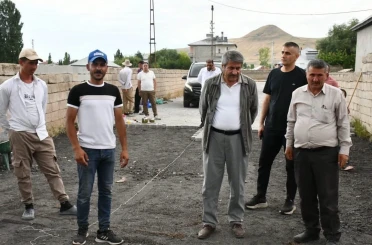 Başkan Abdulhalik Taşkın, çalışmaları yerinde inceledi 