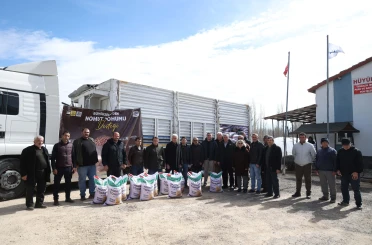 Başkan Altay: “Çiftçimize 115.875 kilo nohut desteğinde bulunduk”