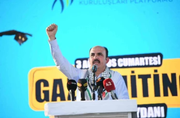 Başkan Altay İsrail’in Gazze soykırımının 2. yılında yeni bir seferberlik çağrısı yaptı