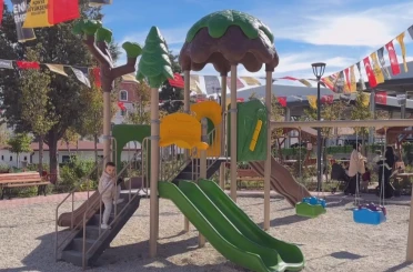 Başkan Altay Yunak’a Kazandırılan Parkın Açılışını Yaptı, Gençlerle Buluştu