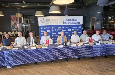 Başkan Arslan Bozdoğan’da üyeleri ile görüştü 