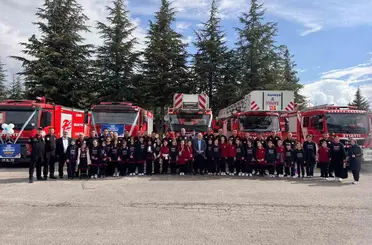 Başkan Aşgın, Çorum İtfaiyesi personelinin İtfaiye Haftası’nı kutladı
