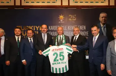 Başkan Atiker, Efkan Ala ile bir araya geldi