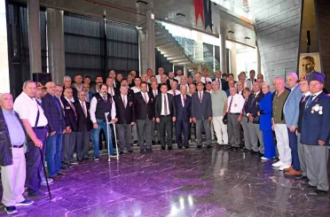 Başkan Aydın: "Onların sayesinde bayrağımız dalgalanıyor, ezanımız susmuyor" 