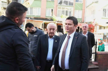Başkan Aydın’dan Maksem Mahallesini mutlu eden ziyaret 