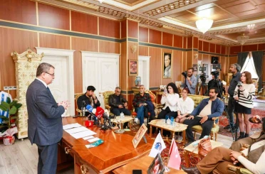 Başkan Balaban aylık çalışmalarını anlattı 