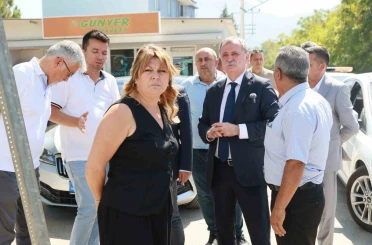 Başkan Balaban çalışmaları yerinde denetledi 