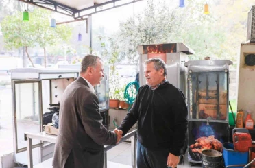 Başkan Balaban, esnafın taleplerini yerinde dinledi 