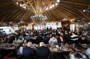 Başkan Balaban gazetecileri ağırladı 