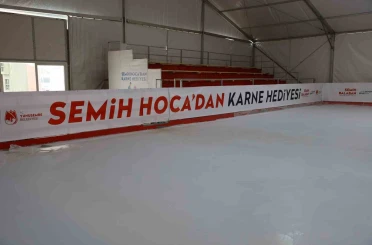 Başkan Balaban’dan karne hediyesi 