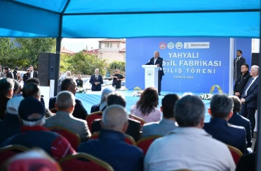 Başkan Büyükkılıç Yahyalı’ya değer katacak iki önemli törene katıldı 