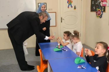 Başkan Dilsiz, Kur’an kursu öğrencilerle bir araya geldi 