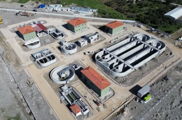 Başkan Erol, Atıksu Tesisi inşaatını inceledi 