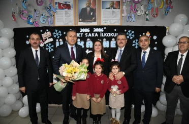 Başkan Genç, öğrencilerin karne heyecanına ortak oldu 