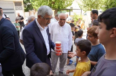 Başkan Hallaç, Muhammediye Camii’nde minik gönüllere dokundu 