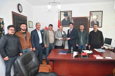 Başkan Hamamcı’dan yeni İnönü İlçe Kaymakamı Teymür’e hayırlı olsun ziyareti 