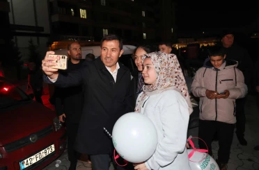 Başkan Kılca Ramazan’ın ilk Teravih Namazında vatandaşlarla buluştu