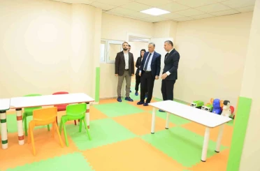 Başkan Kurnaz: "Ailelerin yükünü hafifletecek bir kreşi hizmete açıyoruz" 