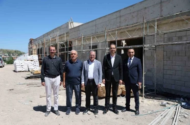 Başkan Özdoğan’dan 112 acil sağlık merkezi inşaatına yakın takip 