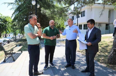 Başkan Özlü, yeni müze yerini inceledi 