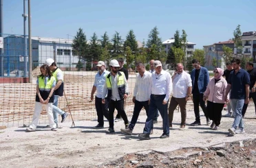Başkan Özlü’den projelere yakın takip 