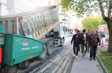 Başkan Palancıoğlu sabahın ilk ışıklarında sahada 
