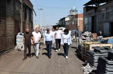 Başkan Şadi Özdemir mahallelerdeki sorunları yerinde inceledi 