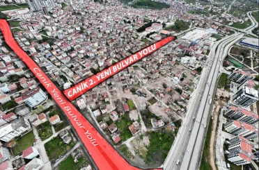 Başkan Sandıkçı: "Canik 2. Yeni Bulvar Yolu’nu ilçemize kazandırıyoruz" 