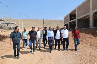Başkan Şerifoğulları, mobilyacılar sitesinde incelemelerde bulundu 
