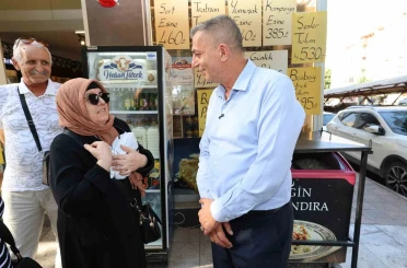 Başkan Şimşek Nişancıpaşa esnafının taleplerini tek tek dinledi
