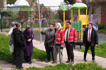 Başkan Subaşı Küçük Sanayi ve Soğuksu Mezarlığı’nda çalışmaları inceledi 