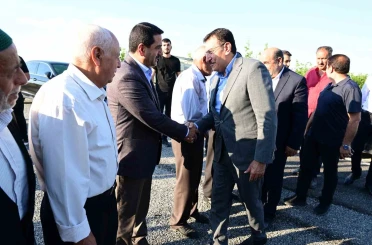 Başkan Taşkın’dan Milletvekili Tüfenkçi ile mahalle ziyareti 
