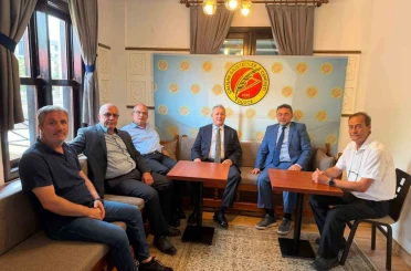 Başkan Taşlı’dan Gazeteciler Cemiyeti’ne 24 Temmuz ziyareti 
