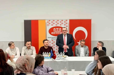 Başkan Tatık, Almanyada yaşayan gurbetçilerle bir araya geldi 