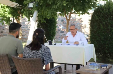 Başkan Tetik, halk gününde vatandaşları dinledi 