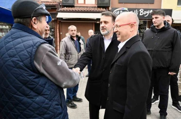 Başkan Vekili Biba, esnafla bir araya geldi 