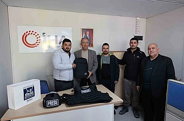 Başkan Yapar’dan İhlas Haber Ajansı ekibine teşekkür 