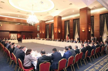 Başkan Yıldırım, il başkanları toplantısına katıldı 